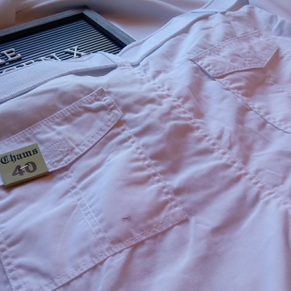 ⬇️ White Belted Cargo Shorts Size 40 - Picture 5 of 8